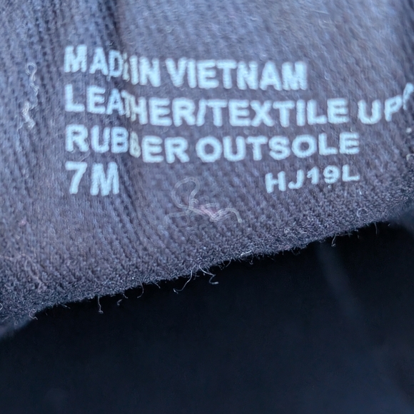 EUC Michael Kors Georgie Mixed-Media Trainer Size 7 Navy and White - Picture 7 of 8